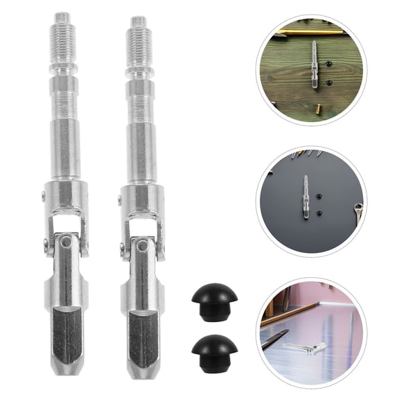 TABLZONE 2Sets Steel Jack Replacement Drop Shaft for Trailer Crank Jack with Stable Pressure and Seamless Angle Control