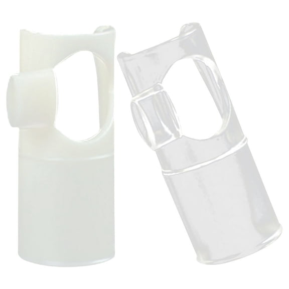 TABLZONE 2Pcs Flute Mouthpiece Replacement with Nylon Material for Instrument Use