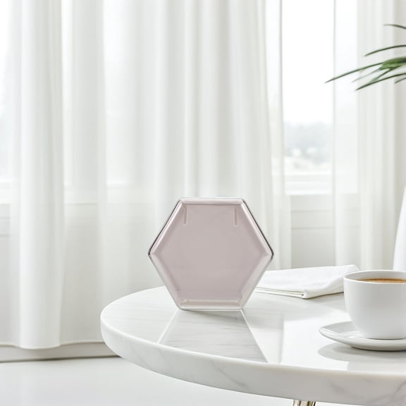 TABLZONE 2Pcs White Wall Mounted Display Case Transparent Dustproof Figurine Storage Box for Home