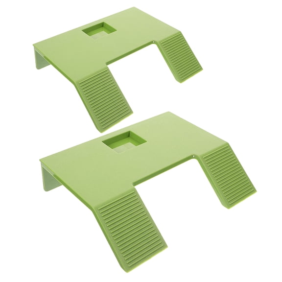 TABLZONE 2pcs Turtle Climbing Rock Floating Dock for Aquarium, Reptile Habitat Accessory, ABS Material