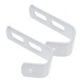 thumbnail image 1 of TABLZONE White Metal Ladder Hooks 2-Pack for Home Use, Easy to Install, and Versatile Storage Solution, 1 of 8