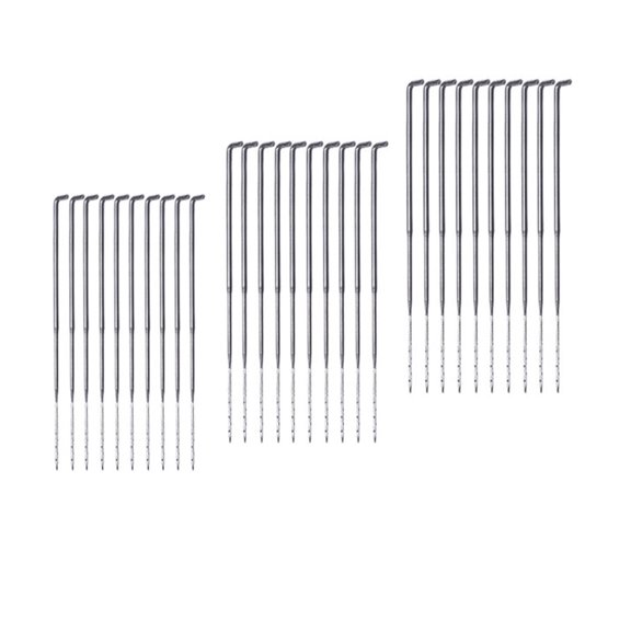 TABLZONE 30pcs Craft Needle Assortment with Wood Handle Felting Needles for Crafters and Embroiderers