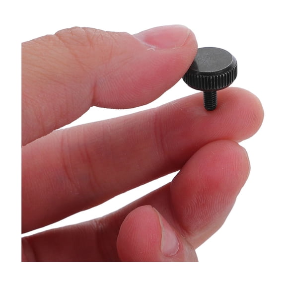 TABLZONE 30-Pack Black PC Case Screws Set, Universal Desktop Computer Accessories Replacement Kit for Secure Assembly