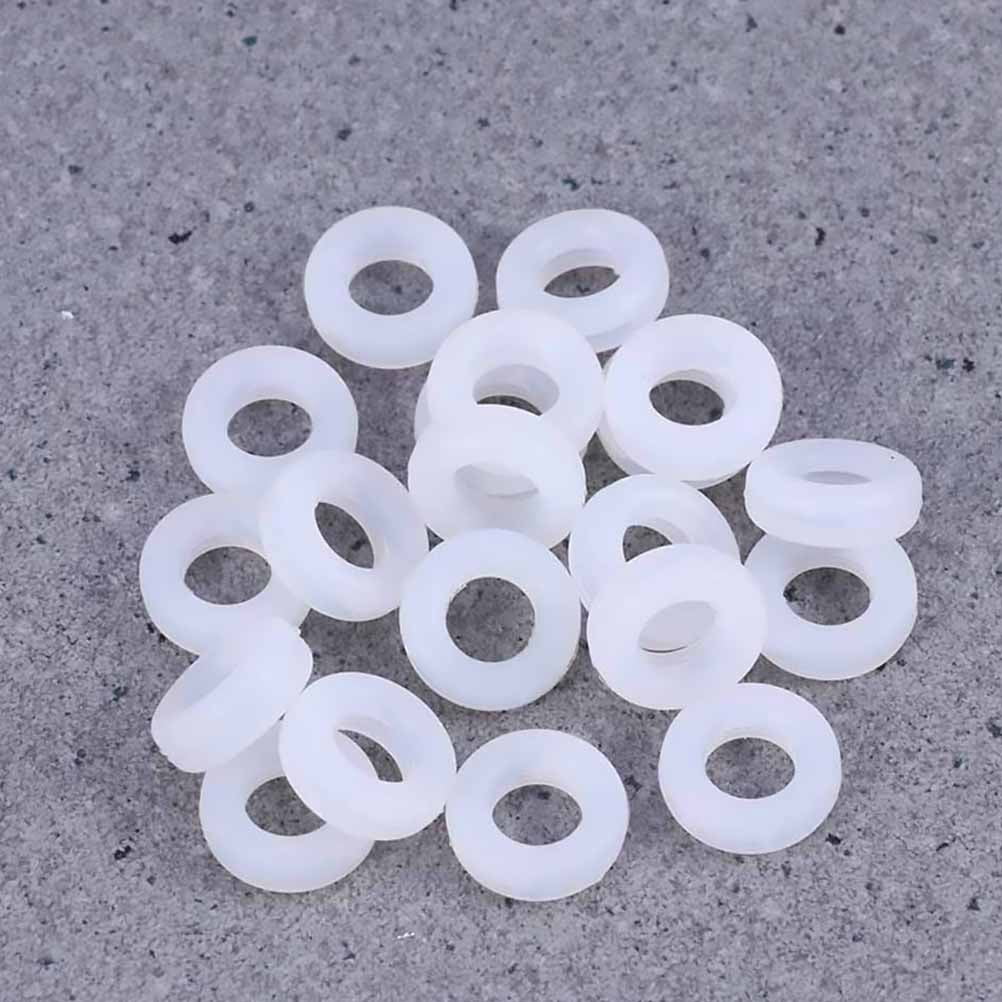 TABLZONE 36Pcs White Silicone Ear Locks Grips Practical Eyeglasses ...