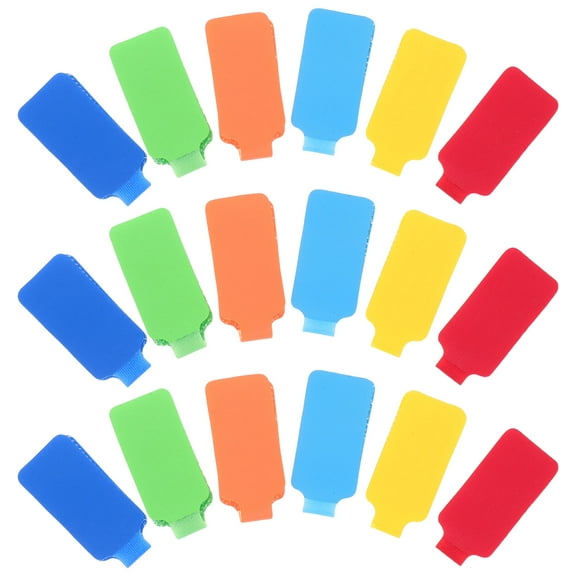 TABLZONE Cable Labeling System Nylon Tags Multi-Use 36 Pieces Wire Marker Labels for Home Office