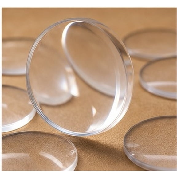 TABLZONE 3D Magnifying Lens Transparent Acrylic for Lab Use Physics Teaching Tools