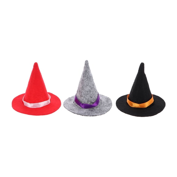 TABLZONE 3-Piece Craft Hat Set, Assorted Colors for Masquerade Party, Costume Accessory, Party Supplies