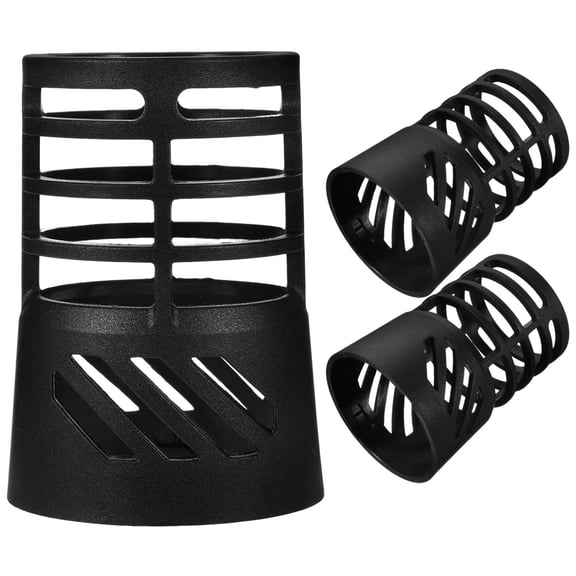TABLZONE 3Pcs Heat Gun Safety Guard Black Heat Resistant Shield Easy Install for Home Use
