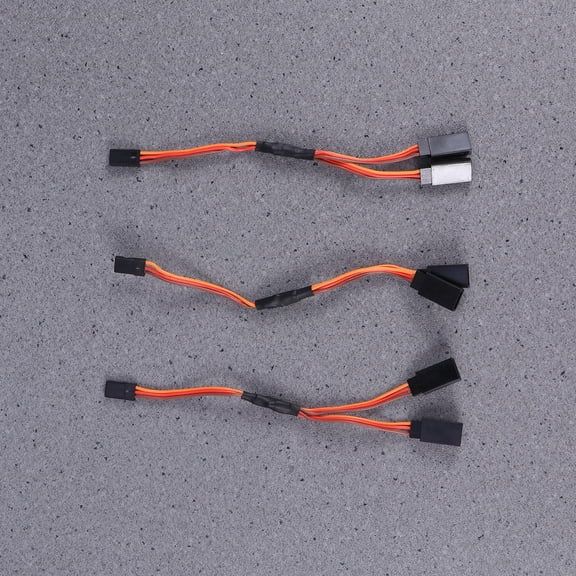 TABLZONE 3Pcs Male to Female Cable for Rc Car and Helicopter Adapter Included