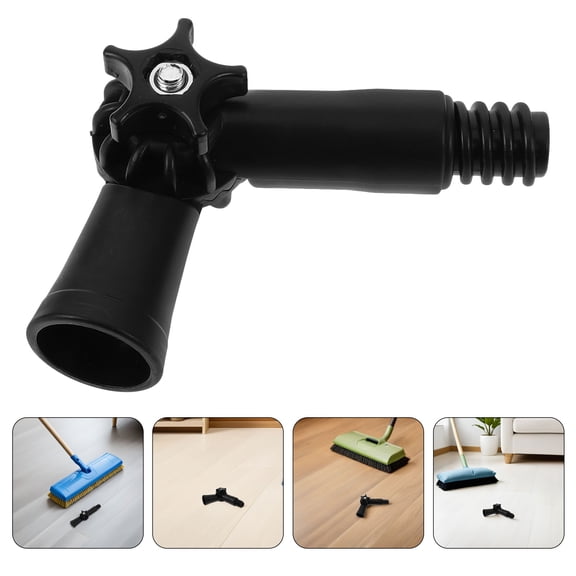 TABLZONE 3Pcs Pivoting Extension Pole Angle Adapter for Smooth Adjustment and High Ceiling Cleaning