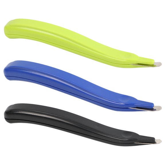 TABLZONE 3Pcs Staple Remover with Non Slip Plastic Handle for Efficient Staple Extracting At Home Office