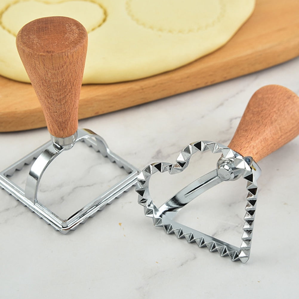 TABLZONE 3-Piece Multi-Style Baking Mold Set with Alloy and Wood ...