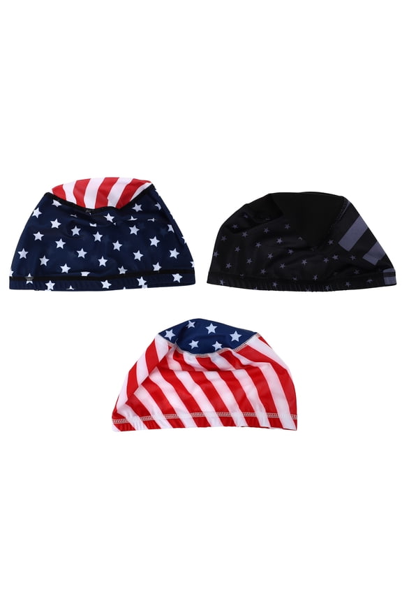Versatile Sunproof Cycling Caps Assorted Colors Unisex Summer Outdoor 3Pcs