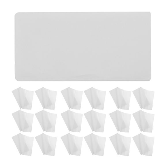 TABLZONE 4-Pack White Wood Pulp Tissue Refills, Soft and Paper for Home and Everyday Use