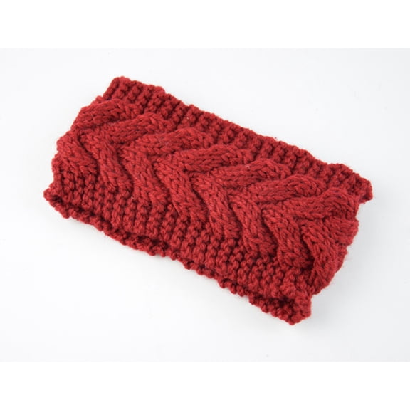 TABLZONE Bohemian Knit Headband Comfortable Winter Wear Assorted 4Pcs
