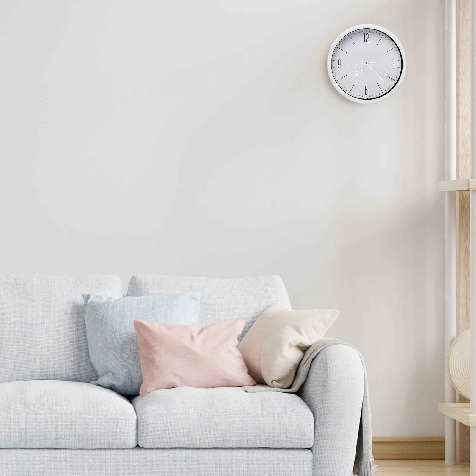 TABLZONE 4 Sets Wall Clock Movement Mechanism White Silent Precise ...