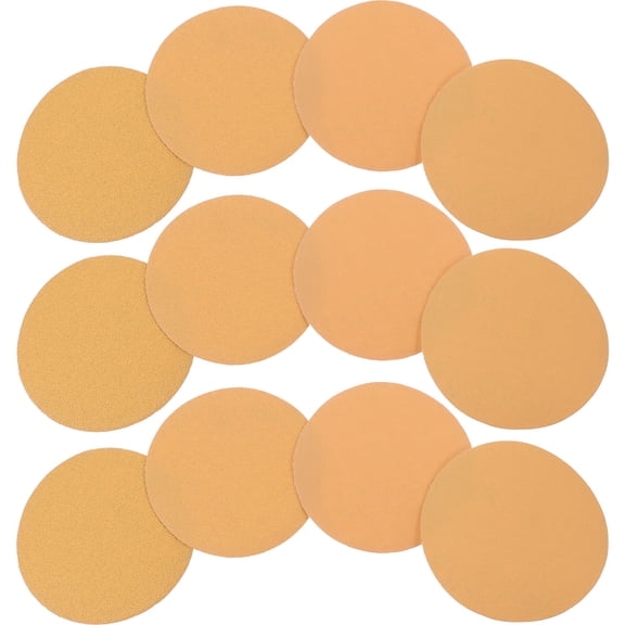 TABLZONE 40Pcs Fine Grit Sandpaper Pads for Car Paint Polishing Woodworking Metal with Beige Sanding Discs