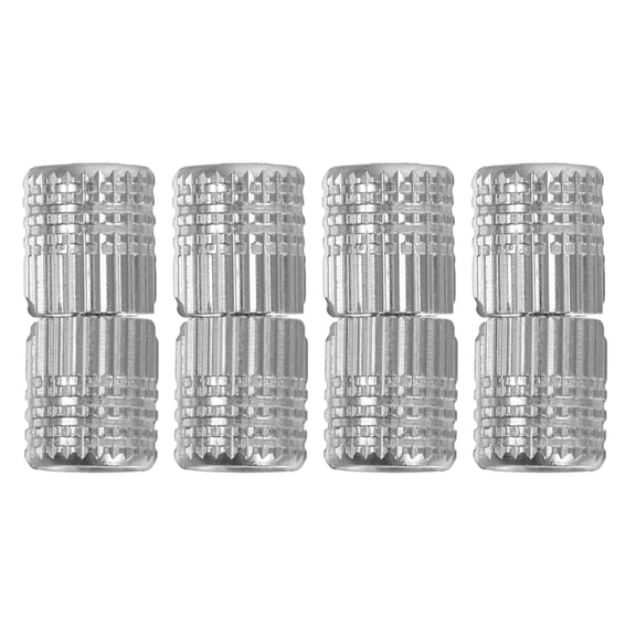 TABLZONE 4Pcs 8Mm Hidden Brass Barrel Hinges with 180 Degree Opening Angle for Home Cabinet Doors