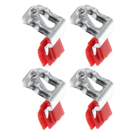 TABLZONE 4Pcs Adjustable Stainless Steel Sink Mounting Brackets for Kitchen Undermount