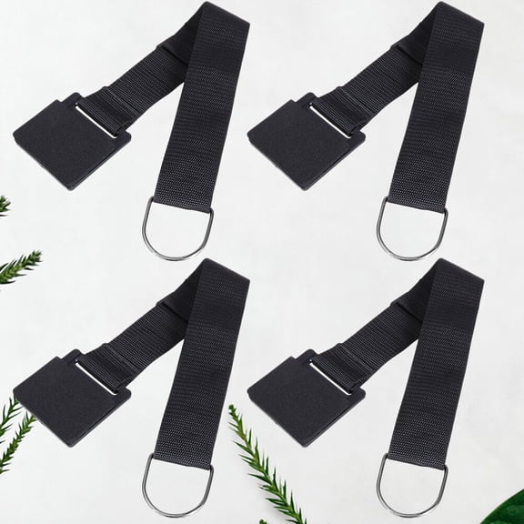 TABLZONE 4-Pack Black Cello Stop Holder with Adjustable Length and Secure Instrument Support Accessories