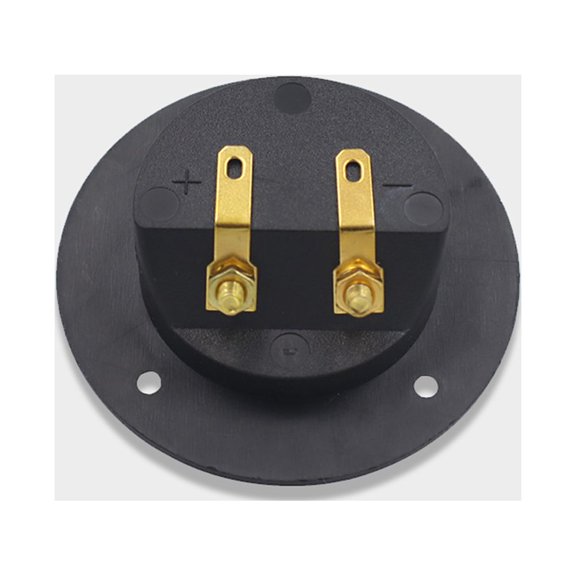 TABLZONE 4Pcs Black Speaker Junction Box Terminals with Binding Post for Easy Installation