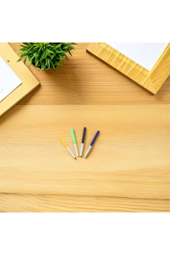 Precision Watch Oiler Pen Set with Multi-Color Plastic Tips, Portable and Easy-to-Use Repair Tool for Watches