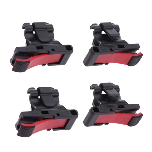 TABLZONE 4Pcs Mobile Game Shortcut Button Red Stable Fixed Phone Trigger