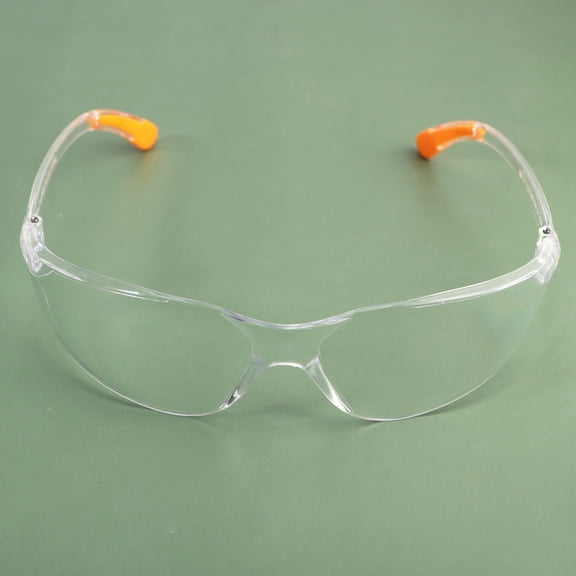 TABLZONE Transparent Lens Protective Glasses Assorted Colors for Safety