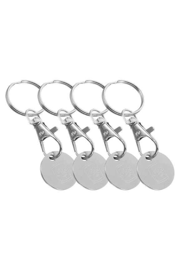 Stainless Steel Cart Key Modern Appearance 4Pcs