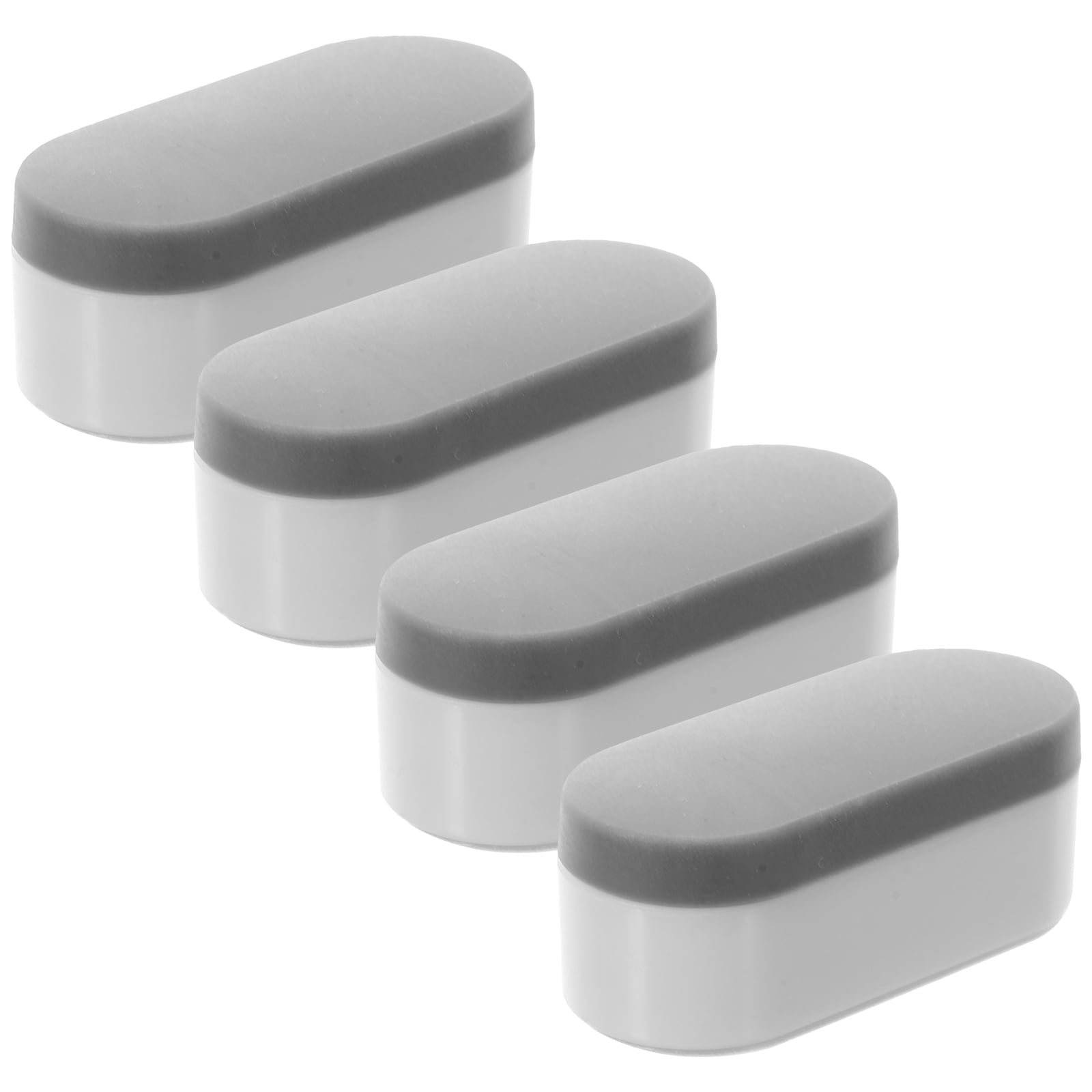 NUOBESTY 4-Pack Toilet Seat Bumper Pads – Universal Anti-Noise Cushions For Bidet & Standard Seats, Easy Install