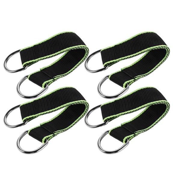 TABLZONE 4Pcs Assorted Color Swing Straps for Tree Branch with Wide Pressure Distribution