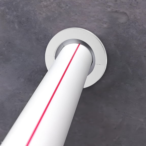 TABLZONE Stainless Steel Pipe Cover, Silver, Strong Material, Wide Range of Use, 4Pcs