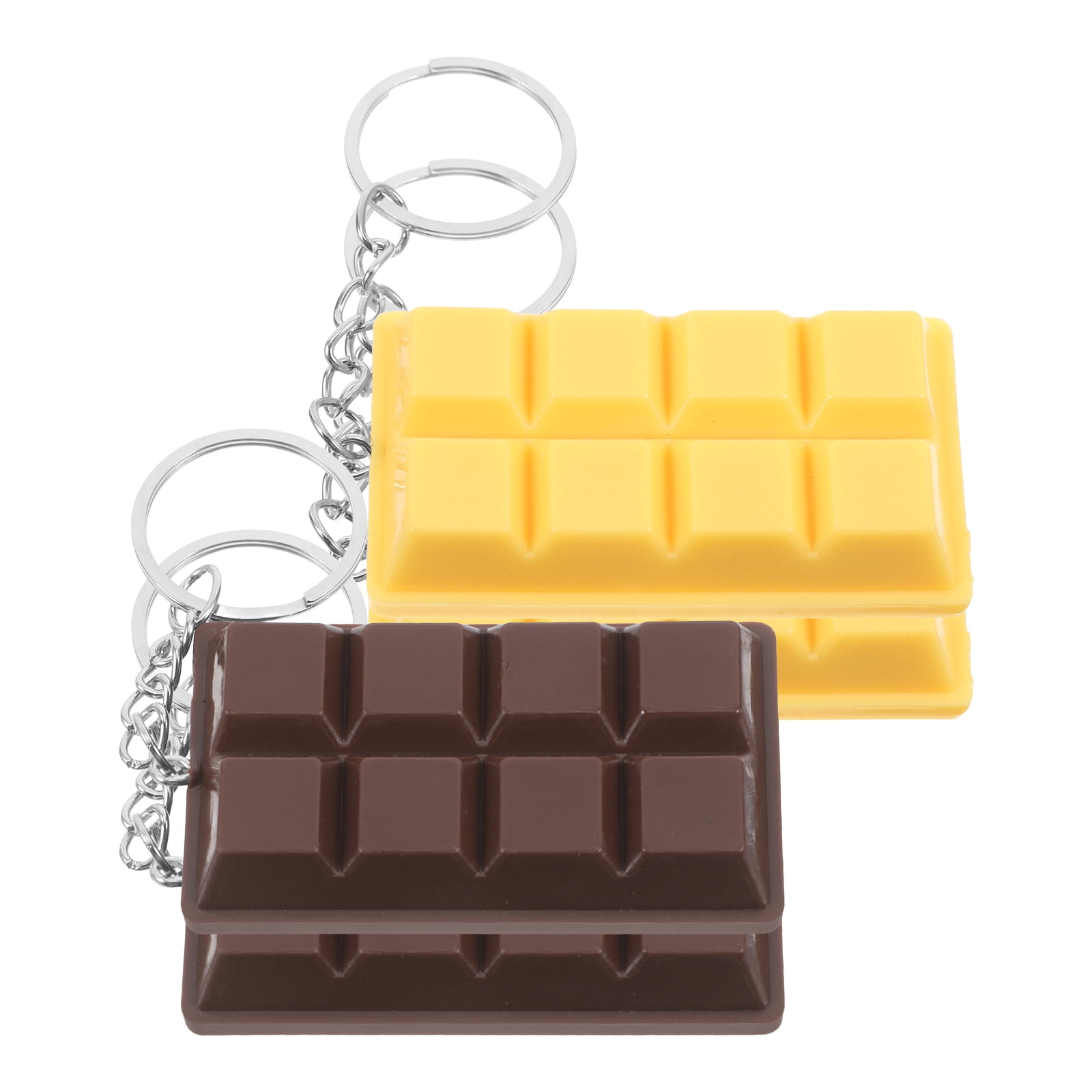 TABLZONE Baby Shower Prizes Chocolate Model Keychains PVC 4Pcs For ...