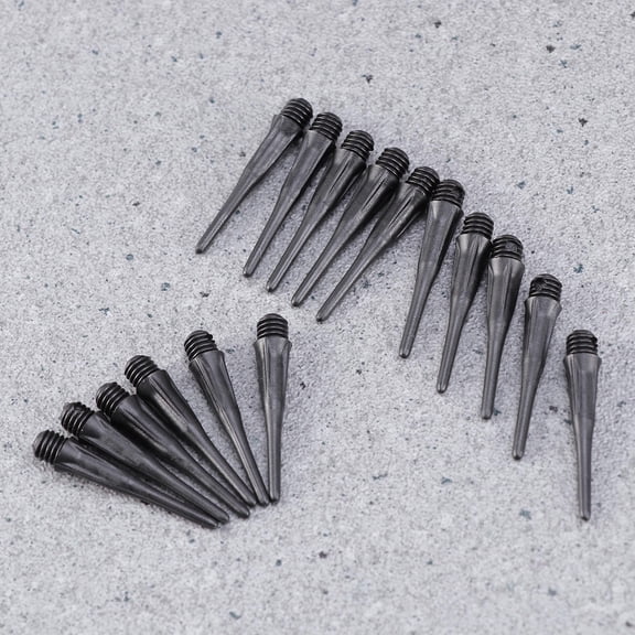 TABLZONE 50 Pcs Tip Accessories for Darts Playing with Anti-slip Carving and PVC Material