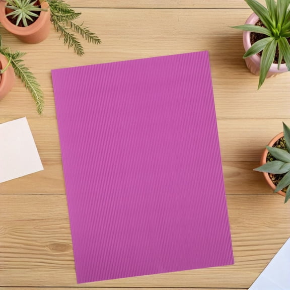 TABLZONE Assorted Color Corrugated Paper Sheets for Crafts, Art Projects, Handwork, Foldable Supplies and Activities