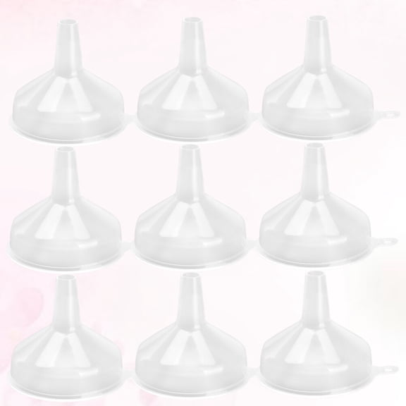 TABLZONE 50Pcs Plastic Laboratory Splitter Funnel for Cosmetic and Kitchen Use