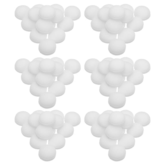 TABLZONE 50Pcs White Domed Foam Sponge Daubers for Precise Ink Blending in Card Making