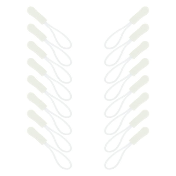 TABLZONE Durable Tpu Zipper Pull Tabs for Garments Simple Style 50Pcs