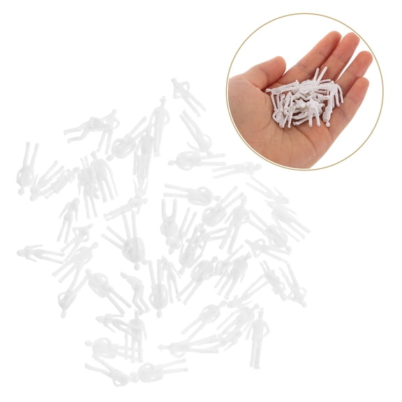 TABLZONE model making miniatures Miniature Figures Plastic 50pcs