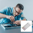 thumbnail image 1 of TABLZONE Precision Screwdriver Kit for Repairing Micro Screws with Carbon Steel Construction in Silver Color 5 Pcs, 1 of 5