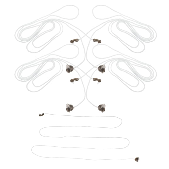 TABLZONE 5Pcs Pull Cord for Bathroom Light and Fan Switch Ceiling Switch Accessory