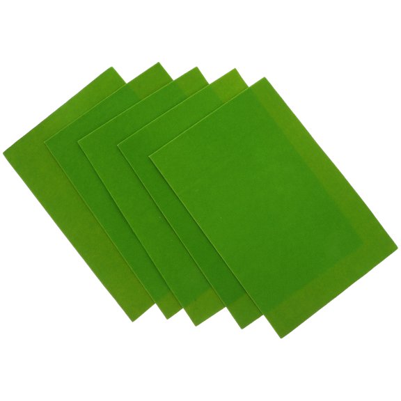 TABLZONE 5Pcs Realistic Touch Artificial Grass Sheet for Model Making and Micro Landscape Scenes