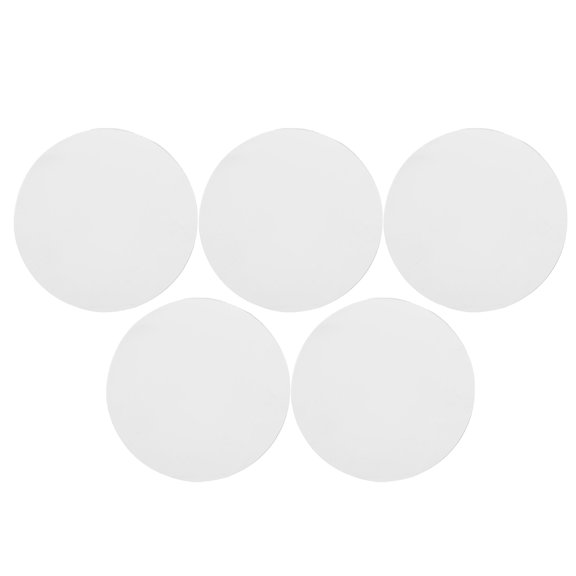 TABLZONE 5Pcs Round Acrylic Clock Face Shield for Desk Clock Replacement and Repair