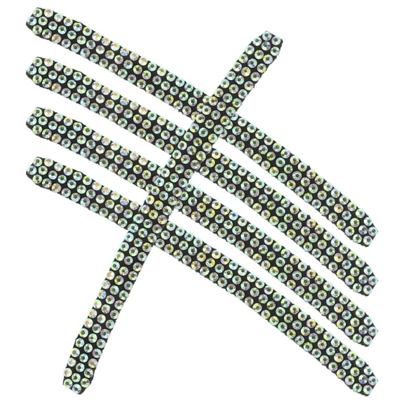 TABLZONE 5-Pack Rhinestone Rim Stickers for Wheels, Universal Fit Car Wheel Decoration and Modification Accessories