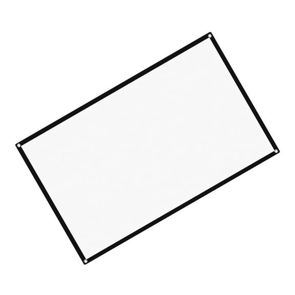TABLZONE Outdoor Movie Projector Screen 100 Inch Polyester Backdrop Portable Home Theater Screen