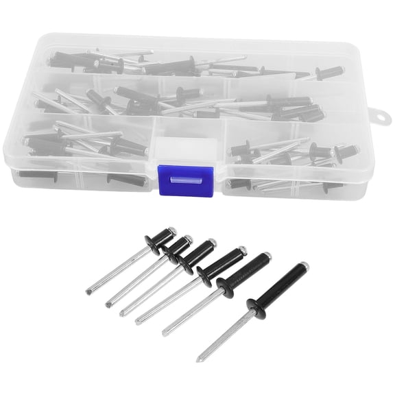 TABLZONE 60pcs Aluminum Blind Rivets Rivets Fasteners for Automotive Repair and Craftsmen