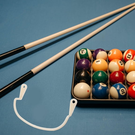 TABLZONE Beige Plastic Pocket Fixator for Pool Table Billiard Accessories, Versatile Design, 6 Pieces Set