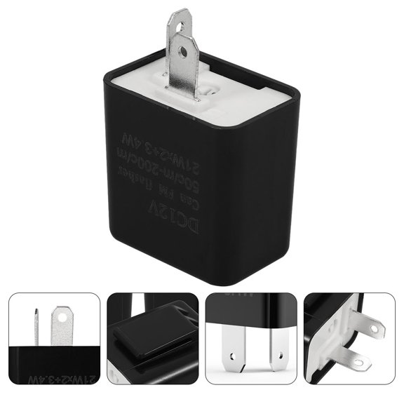 TABLZONE 6Pcs Motorcycle LED Turn Signal Controller Relay with Adjustable Flashing for Safety