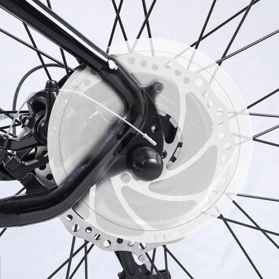 TABLZONE 6Pcs Easy Install Plastic Bicycle Chain Guard for Durable Flywheel and Spoke Protection