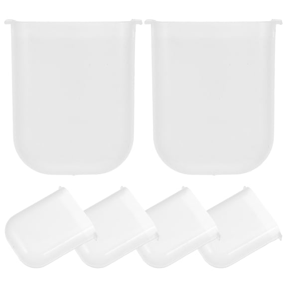 TABLZONE 6-Pack Plastic Rice Cooker Water Collector Cups, Condensation Storage Containers, Easy to Clean Kitchen Accessories